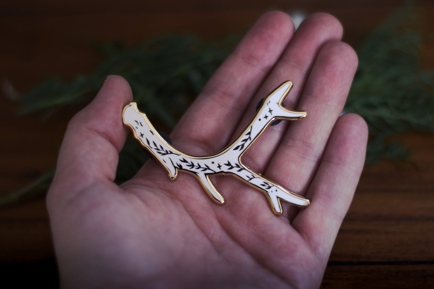 Antler Lapel Pin